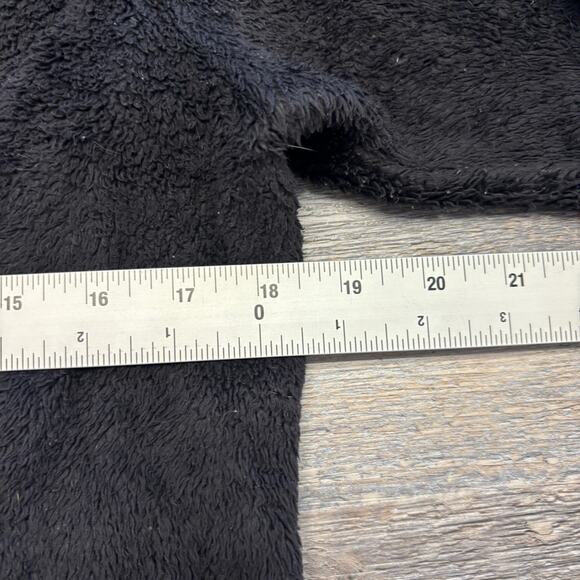 The North Face Osito Jacket TNF Black Womens M Mock Neck Full Zip Fuzzy Fleece - Picture 6 of 8